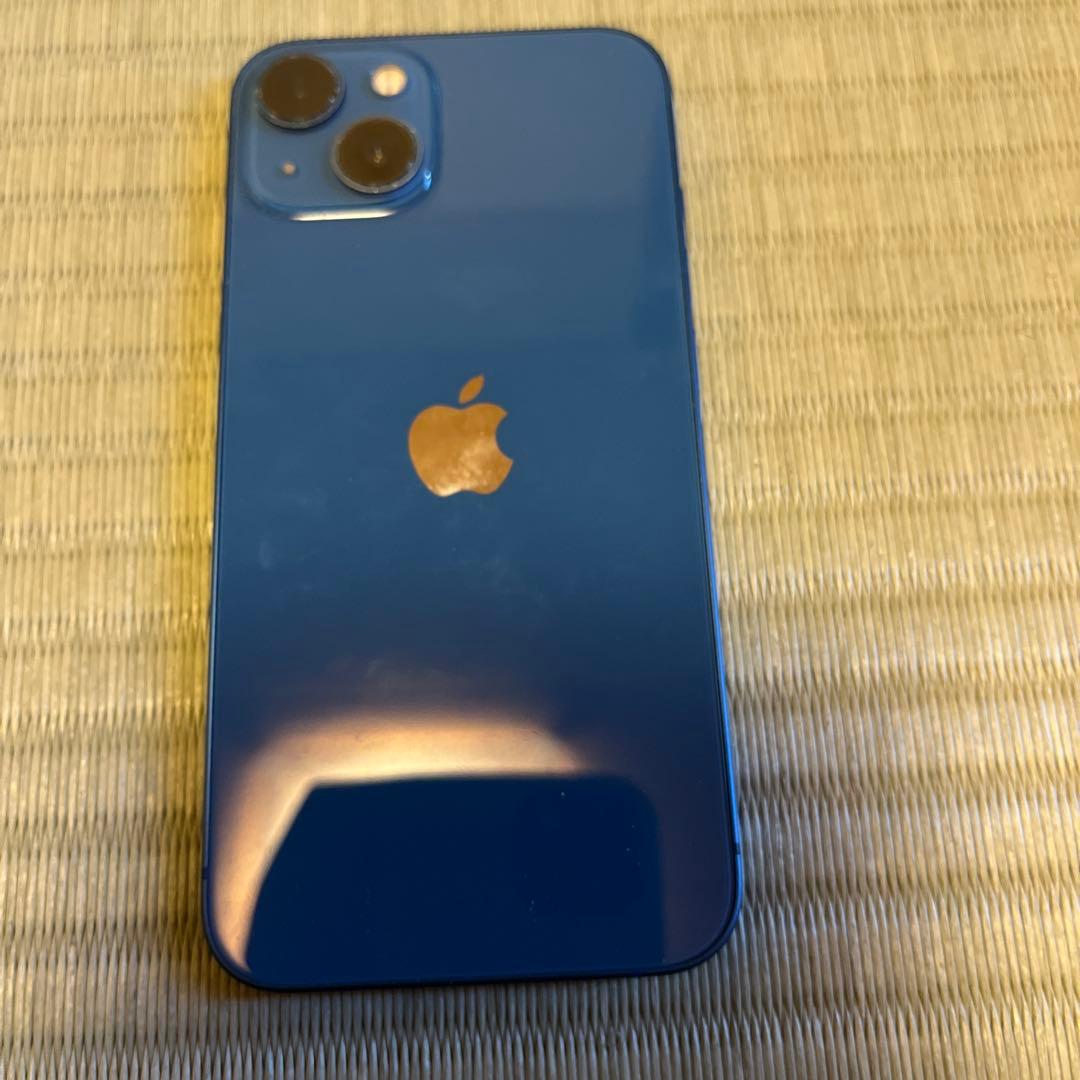 【本日限定値下げ/美品】iPhone13、128Ｇ、箱付き、フィルムサービス