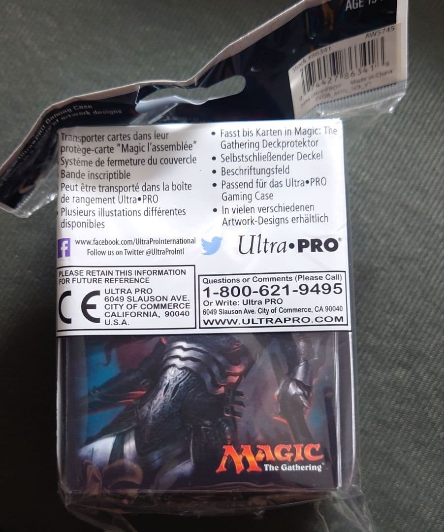 mtg ultrapro 浄化の天使、アヴァシン デッキケース soi