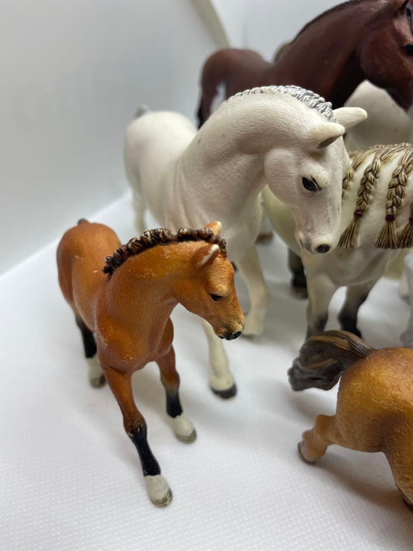 シュライヒ 馬 フィギュア 19体　まとめ売り 動物フィギュア 使用感あり