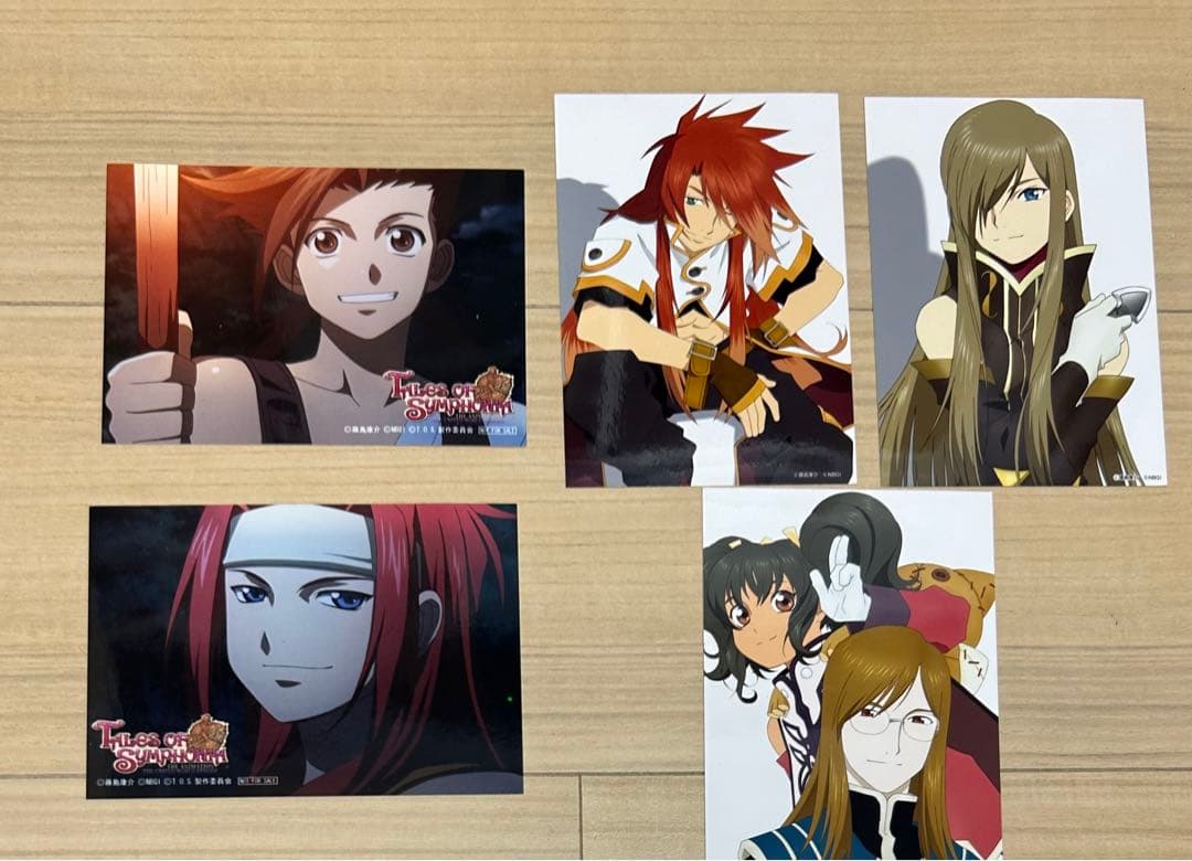 テイルズ オブ シンフォニア エクシリア ジアビス　特典 まとめ イラストカード