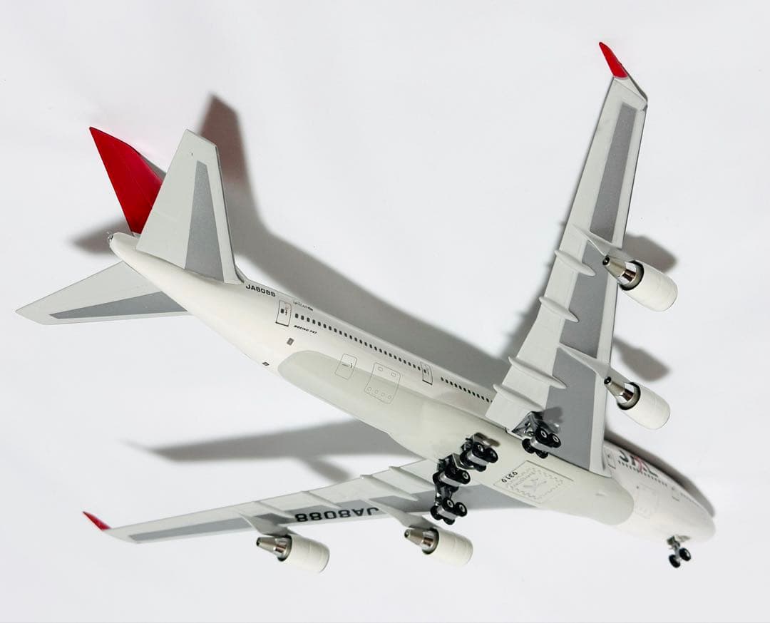 hogan 1/300 B747-400 JALアーク塗装 ダイキャストモデル