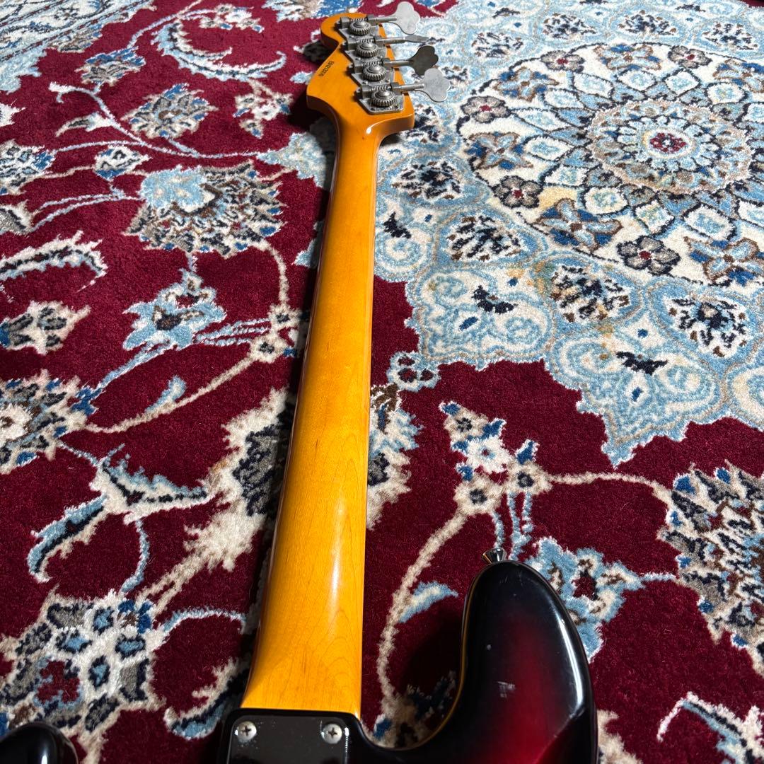 EDWARDS ジャズベース ラッカー塗装　2012年製　サンバースト