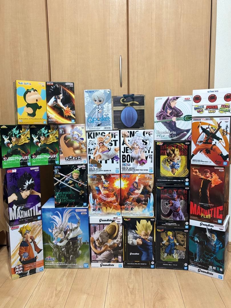 アニメクレーンゲームフィギュア25点まとめ売り