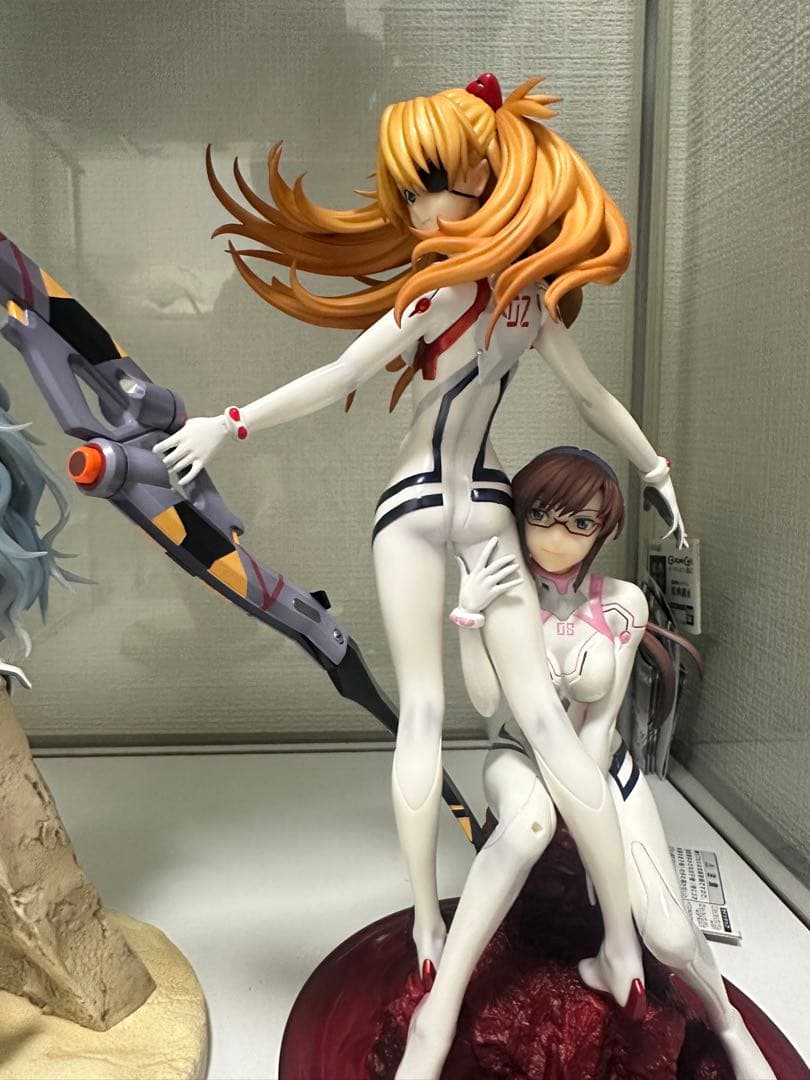 メガハウス　真エヴァンゲリオン フィギュアセット 綾波レイ アスカ