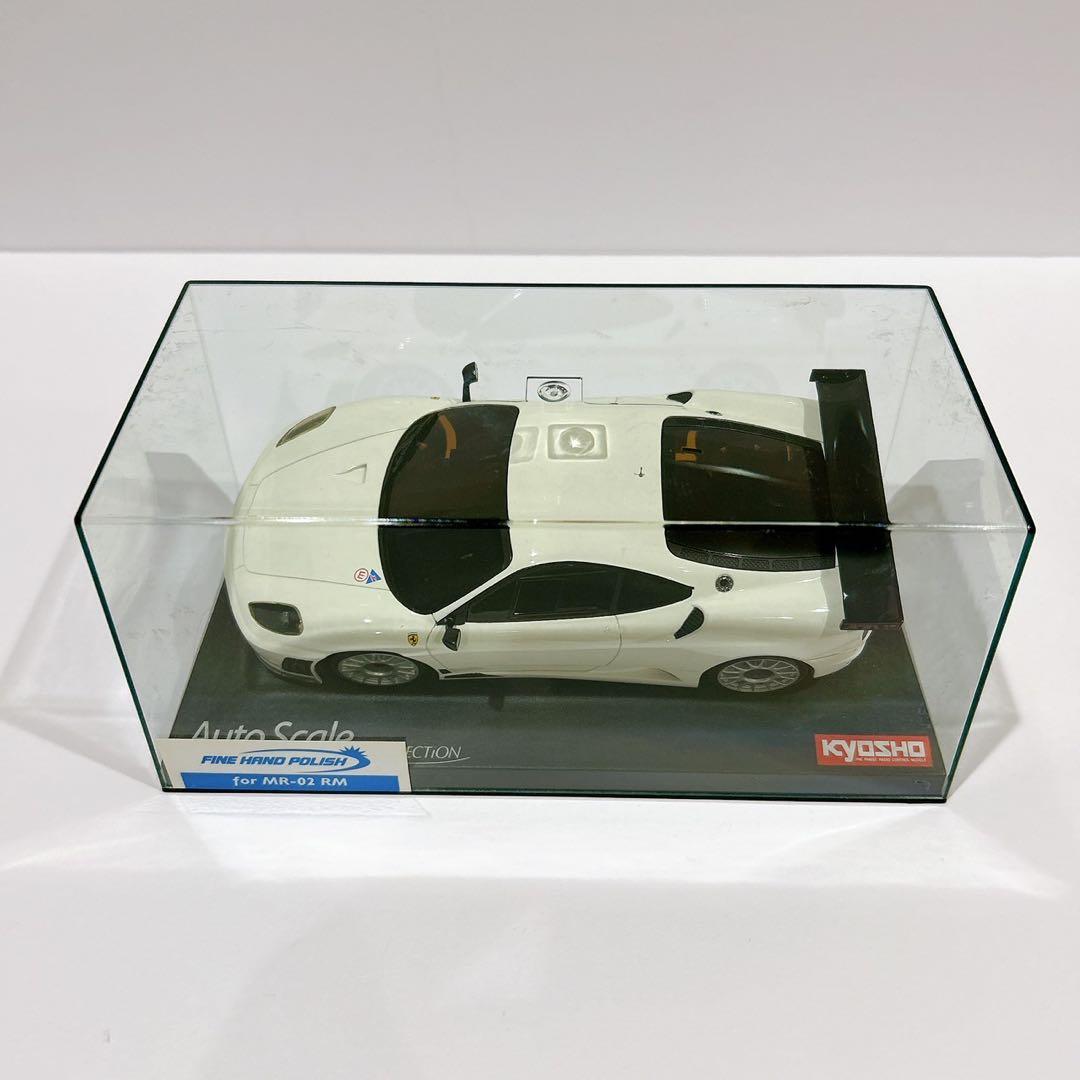 新品　京商ミニッツ　MR-02RM フェラーリ F430 GTテストカーホワイト