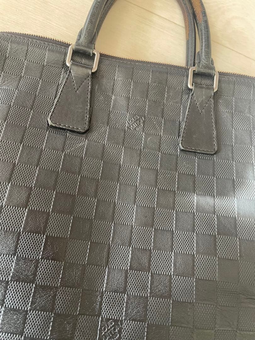 難あり　ルイ・ヴィトン ビジネスバッグ ダミエ