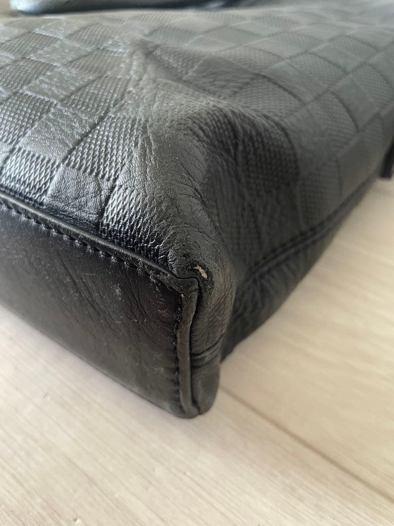 難あり　ルイ・ヴィトン ビジネスバッグ ダミエ