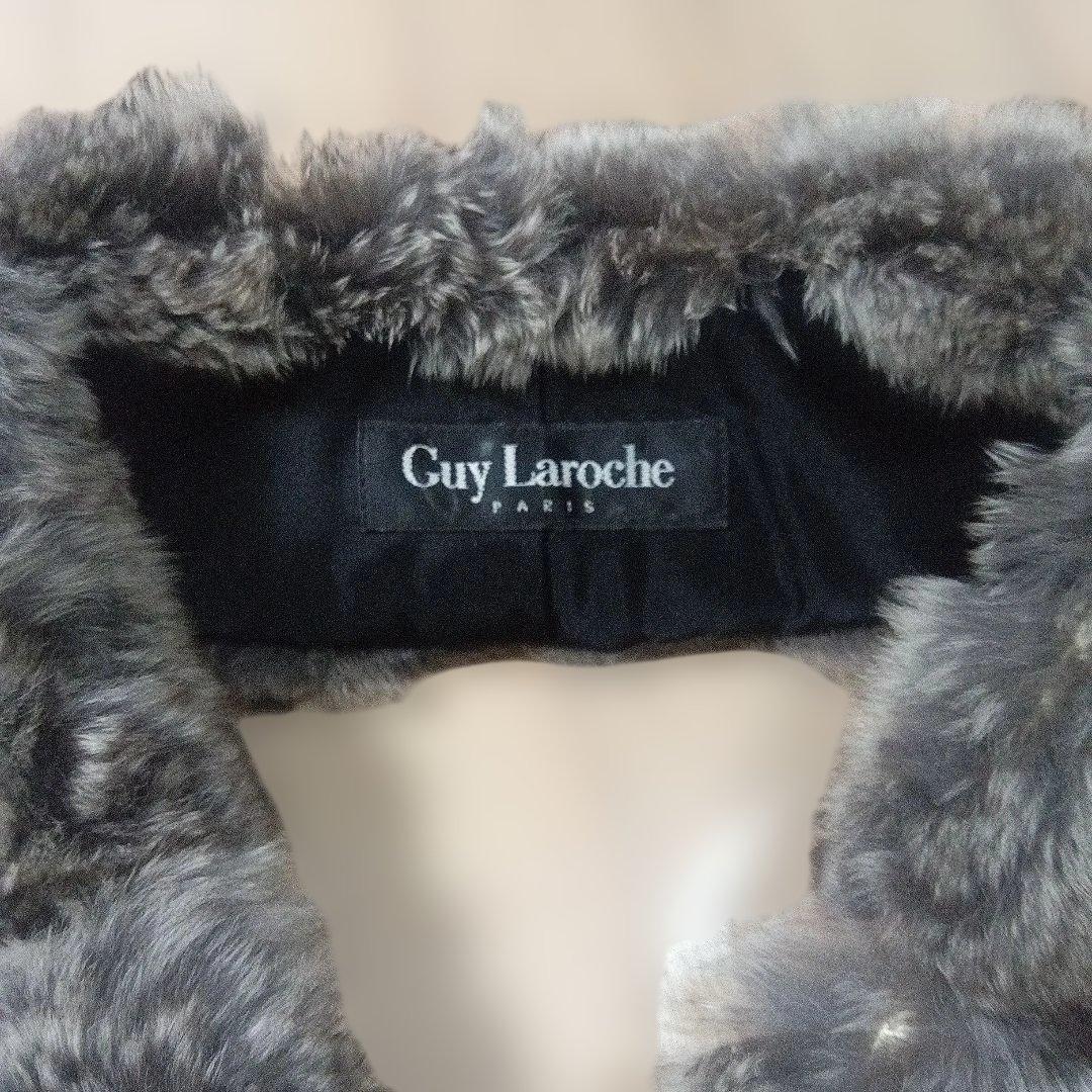 新品タグ付き☆　Guy Laroche 　チンチラ ファー マフラー　襟巻