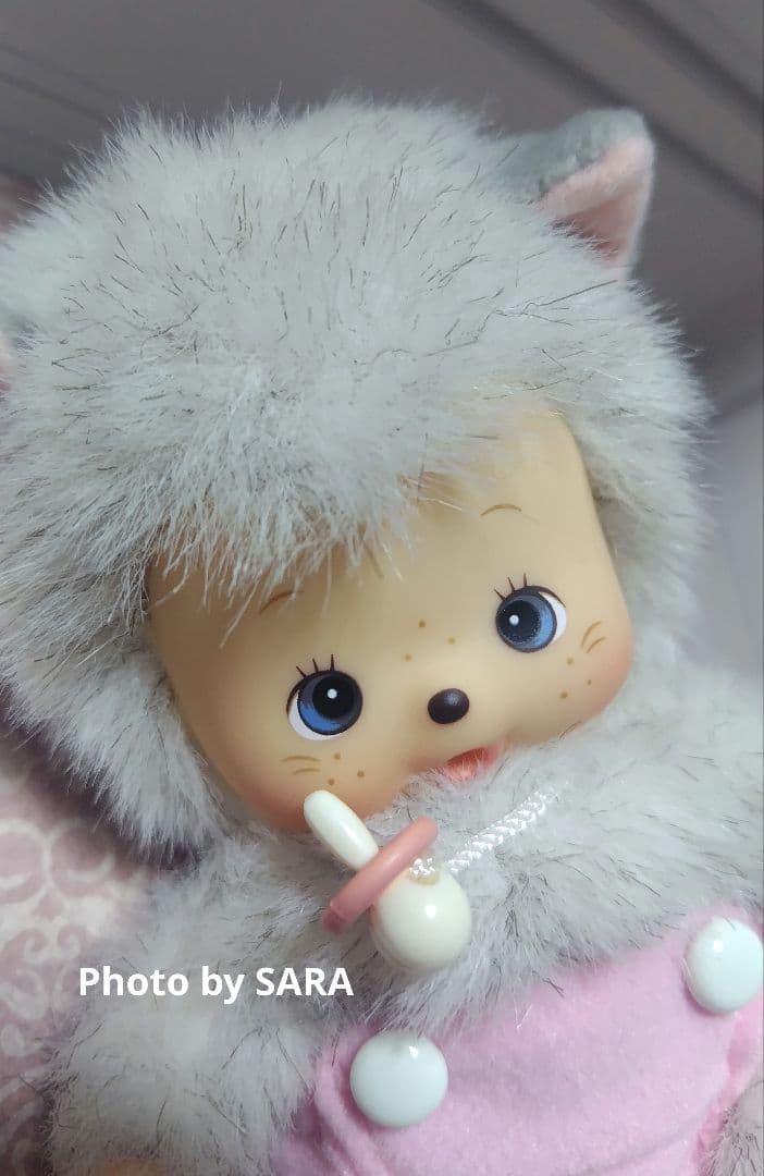 超レア✨モンチッチ　ベビチッチ　猫のニャム　　セキグチ ぬいぐるみ