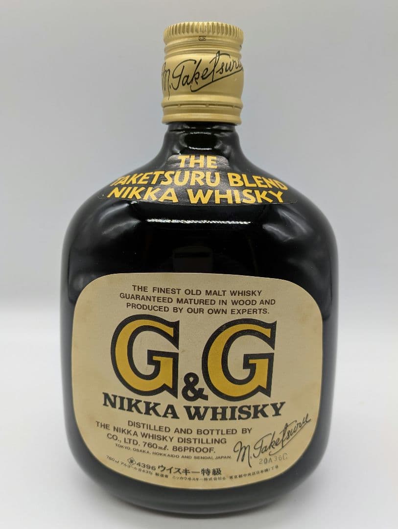 NIKKA ニッカ G＆G 竹鶴 ブレンデッド ウイスキー 希少酒 古酒 特級