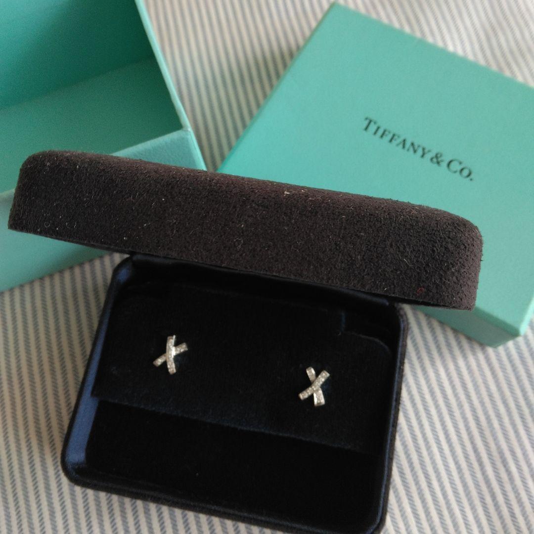 美品　Tiffany & Co. 　スタッドピアス　パロマピカソ　ダイヤモンド