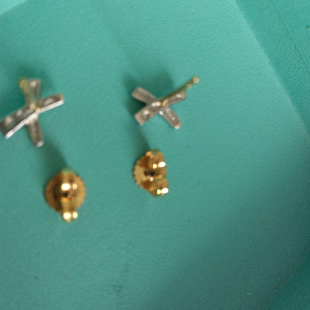 美品　Tiffany & Co. 　スタッドピアス　パロマピカソ　ダイヤモンド