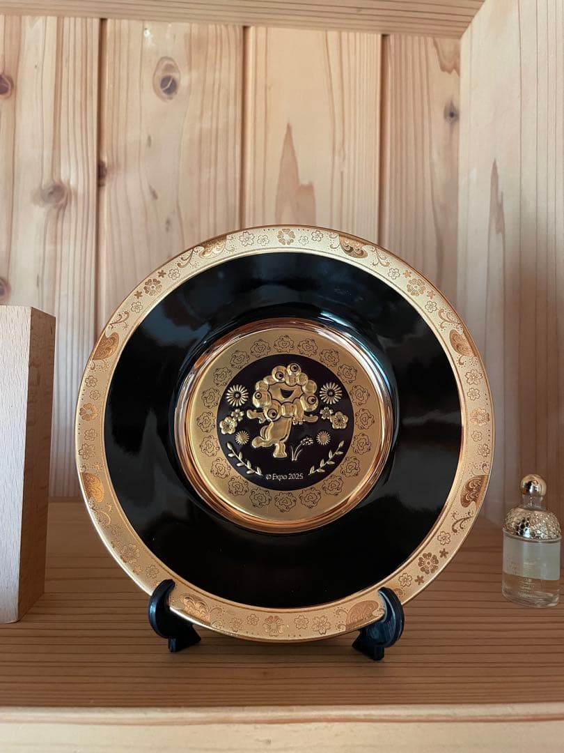 椿*様 大阪•関西万博　EXPO2025 ミャクミャク　新彫金飾り皿