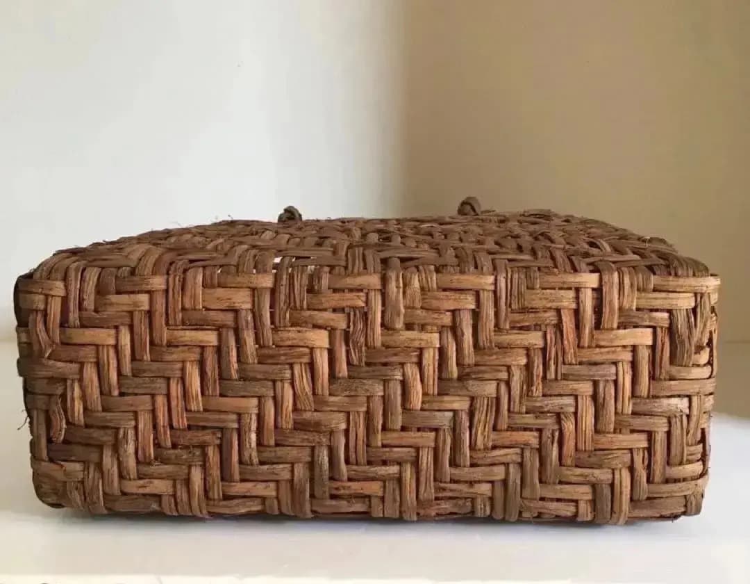 津軽の伝統工芸品 迫力の自然美 山葡萄 籠バック(大) 津軽の手仕事