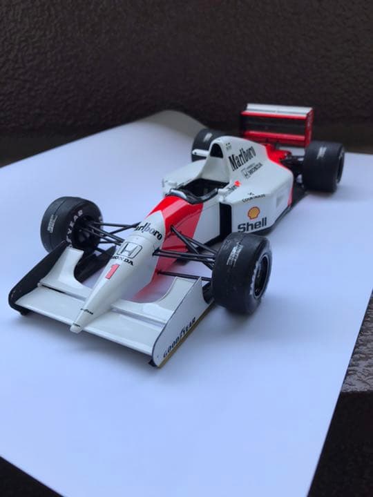 タミヤ　1/20 マクラーレン　MP4/7 ホンダ　完成品