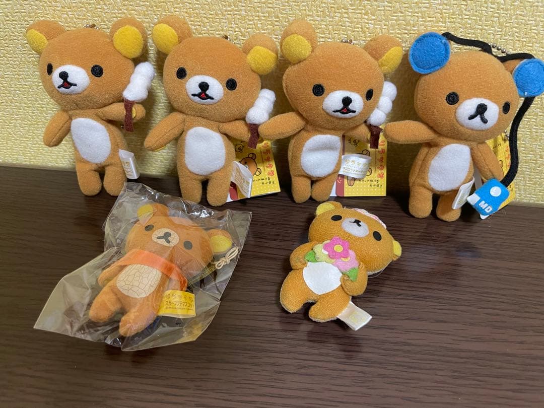 リラックマ　コリラックマ　ぬいぐるみ　　 マスコット　まとめ売り　40点