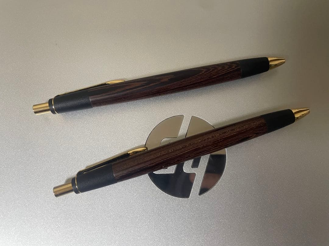 木軸シャープペン　1本　ムラサキタガヤサン