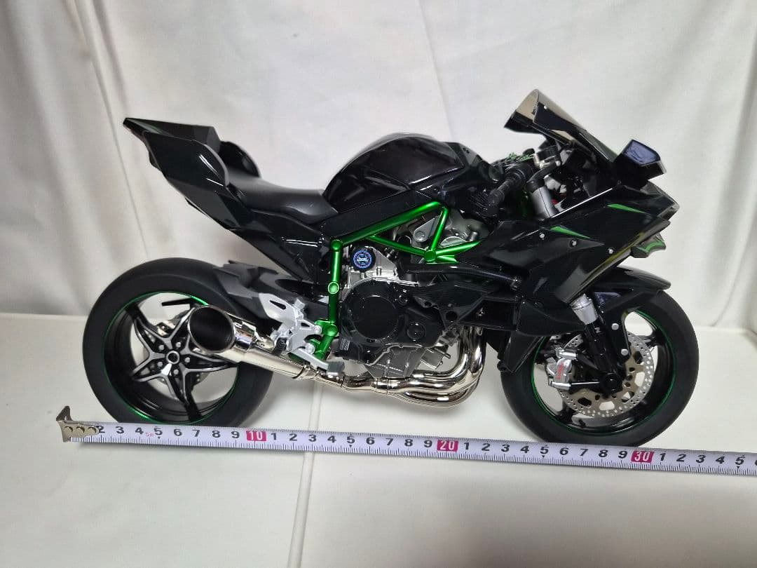 1:6 カワサキ H2R Ninja 合金ダイカスト超BIG オートバイカーボン