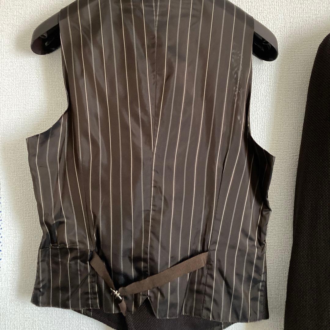 TAGLIATORE ダークブラウン ジャケット　ジレ