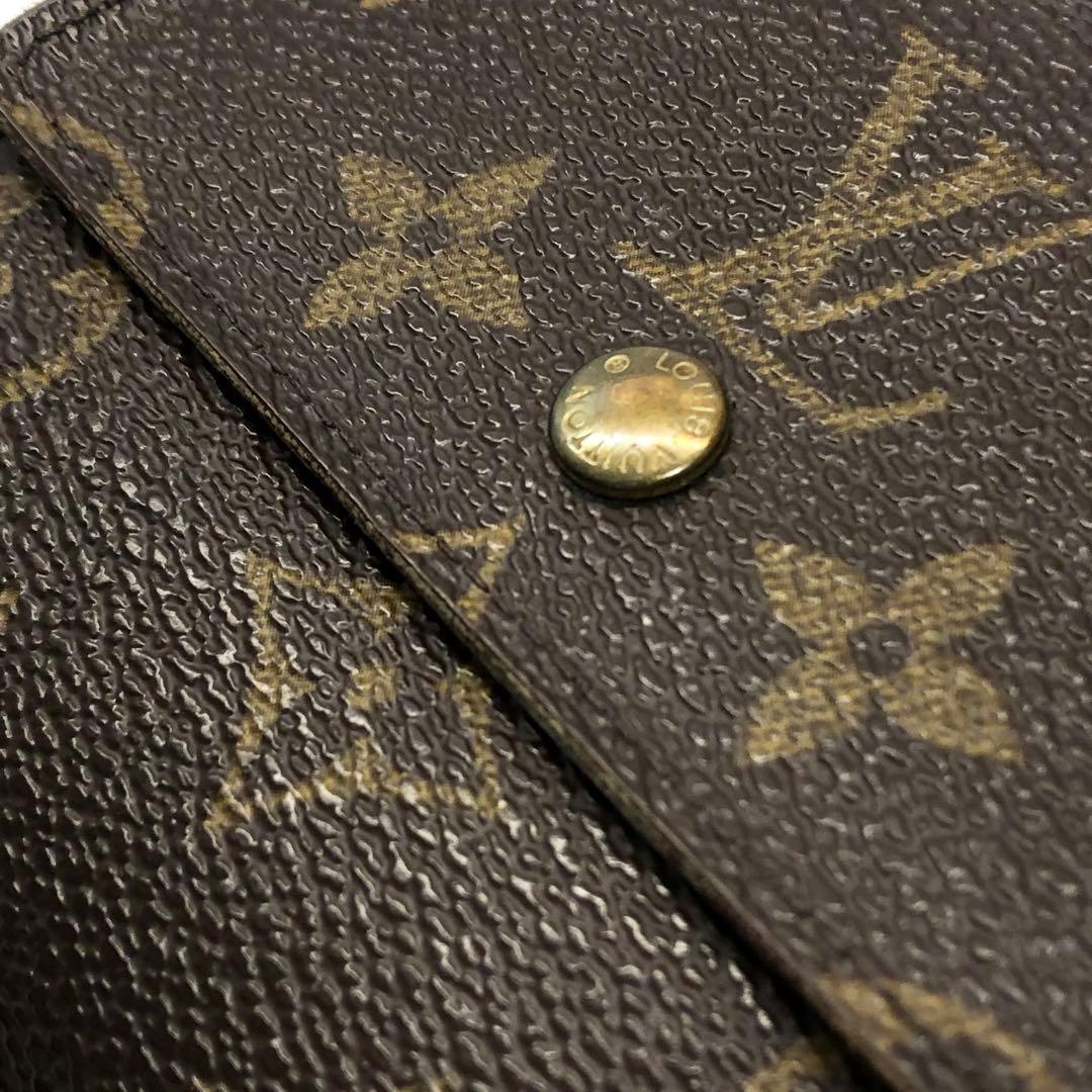 LOUIS VUITTON ヴィトン　モノグラム　三つ折り　財布