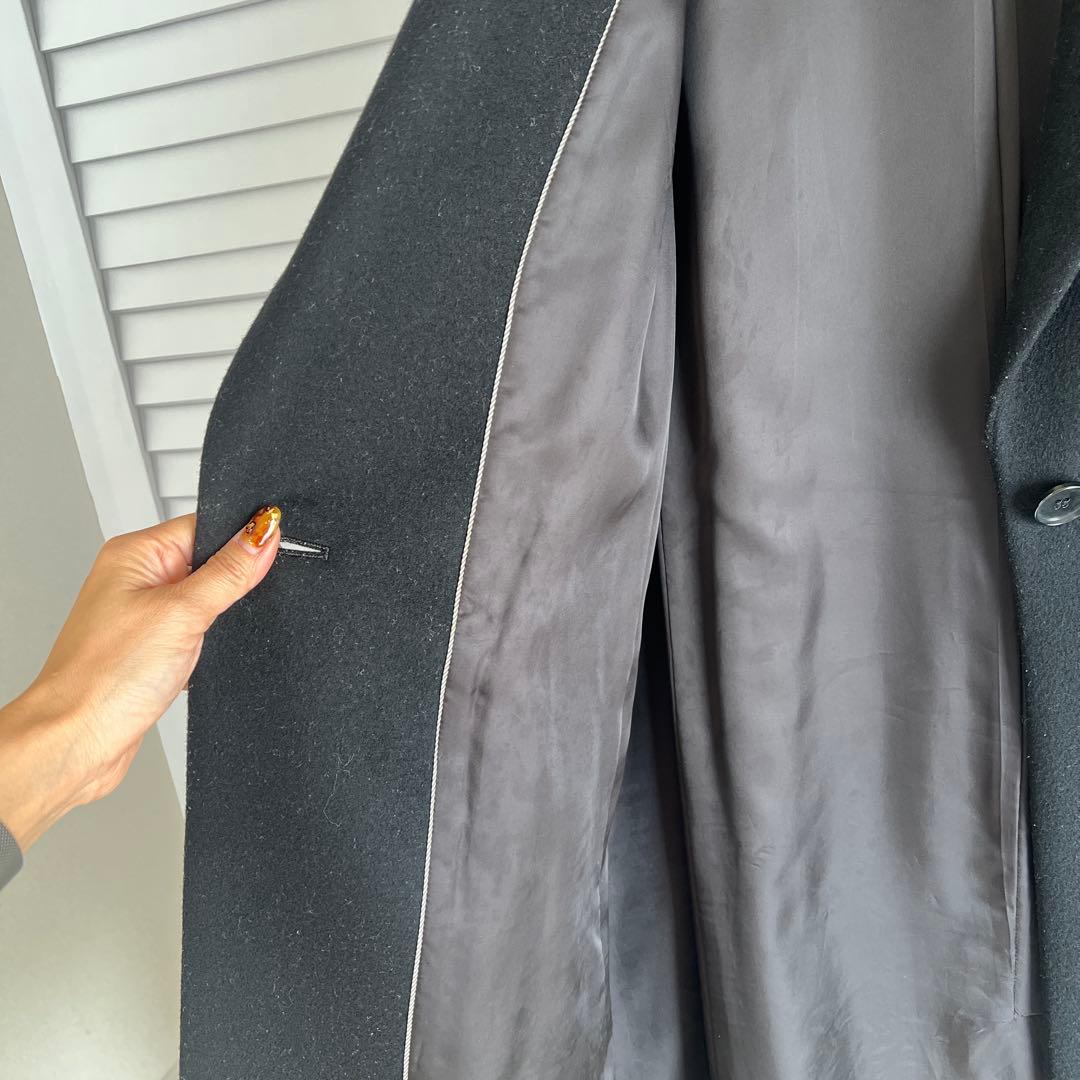 だじぇいUNTITLED チェスターコート2024年黒ロングコート