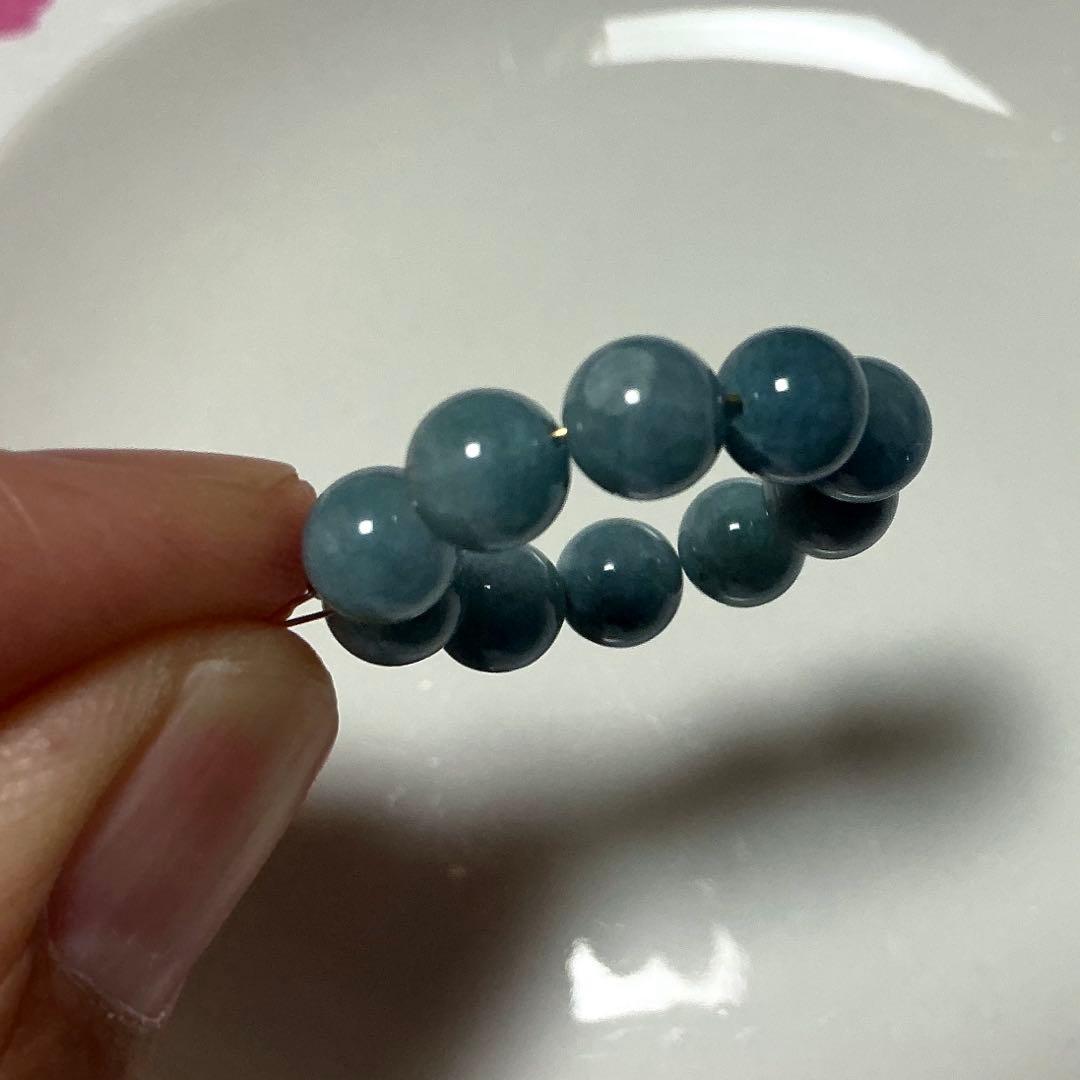 【専用】コン沢翡翠の珠　※6mm珠　10珠