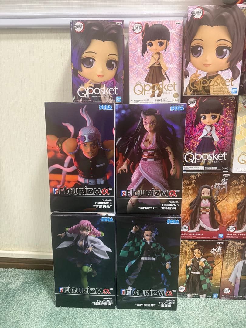 ゆ*お様 鬼滅の刃　フィギュア23体　新品未開封