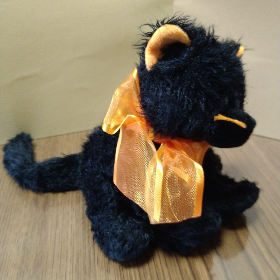 ty ぬいぐるみ ネコ 黒猫 ハロウィン ビーニーベイビーズ Moonlight