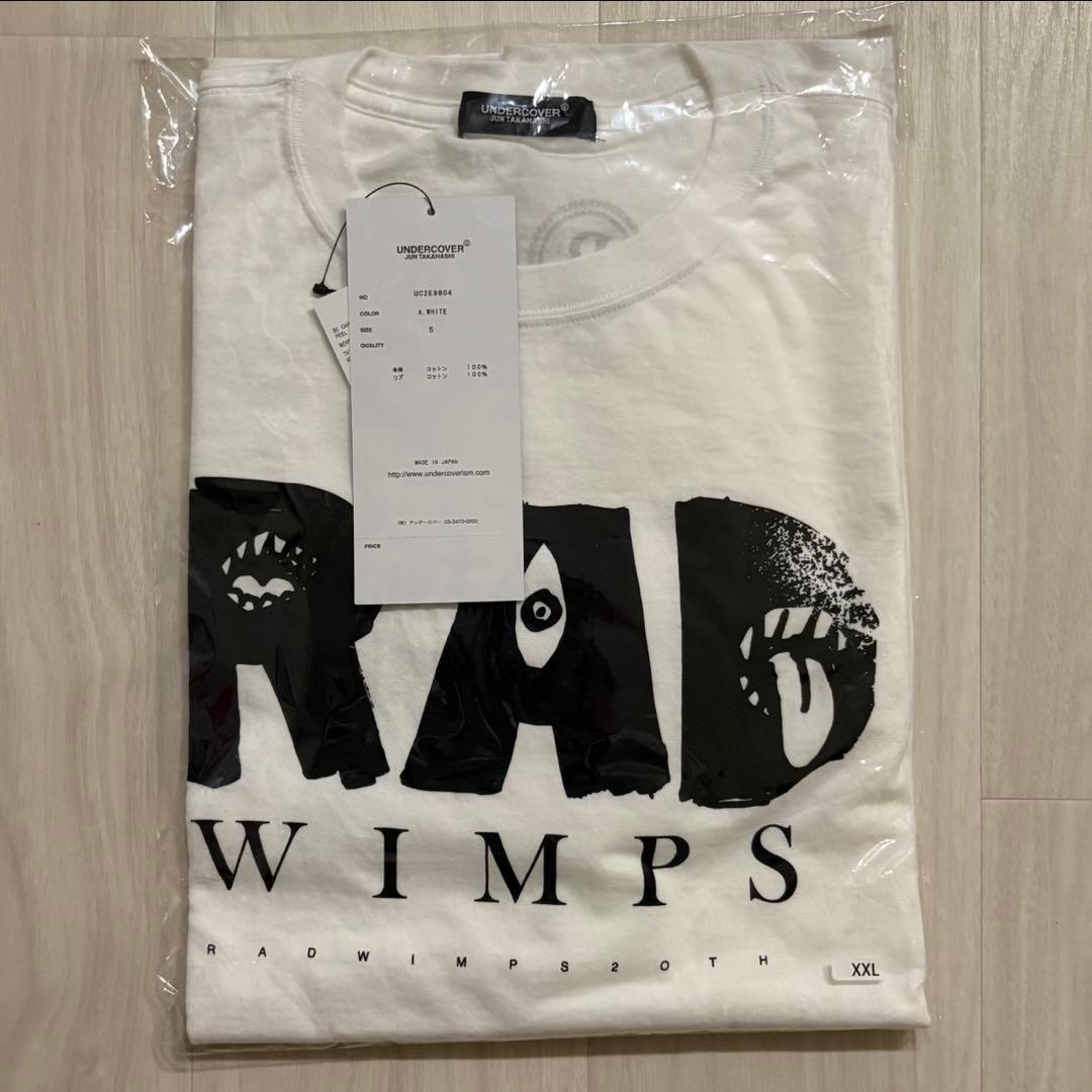 【新品未開封XXL】RADWIMPS × UNDERCOVER Tシャツ2025