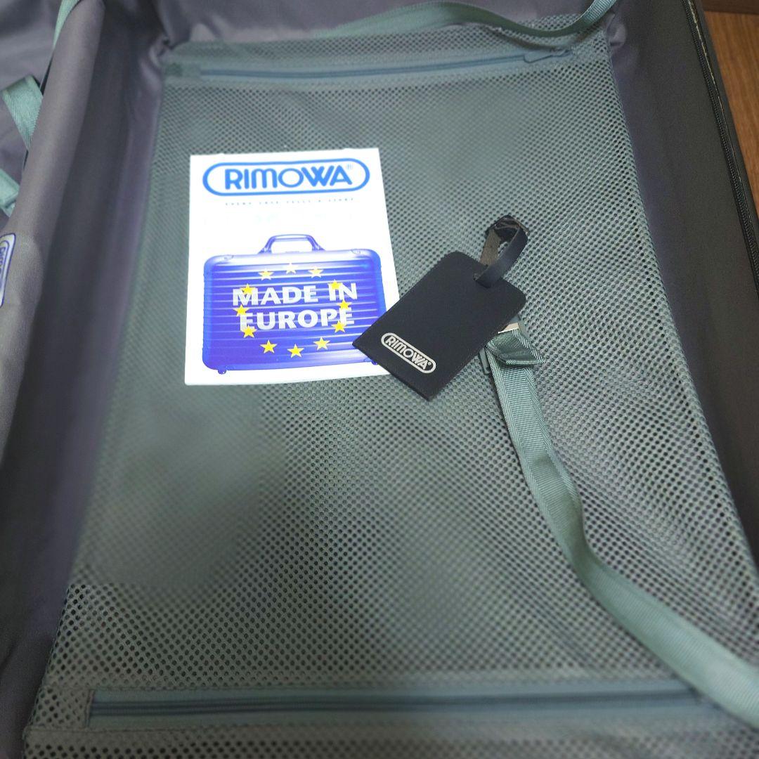 リモワ サルサ 876.63 シルバー 63L 4輪