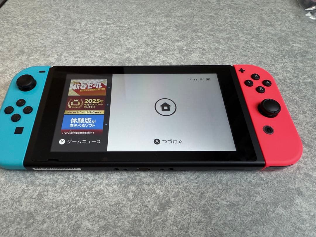 Nintendo Switch 本体 ネオンブルー/ネオンレッド（箱なし）