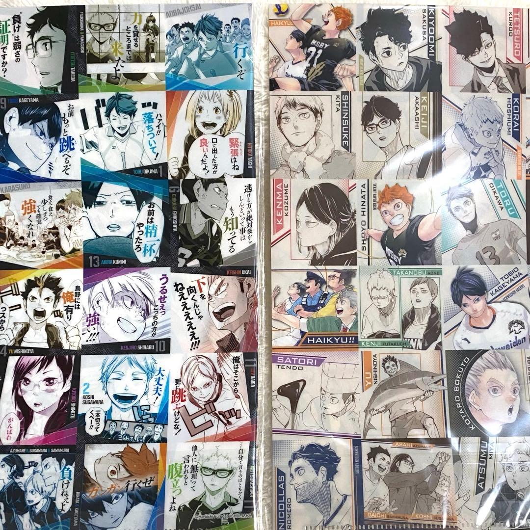 ハイキュー クリアファイル 2枚セット