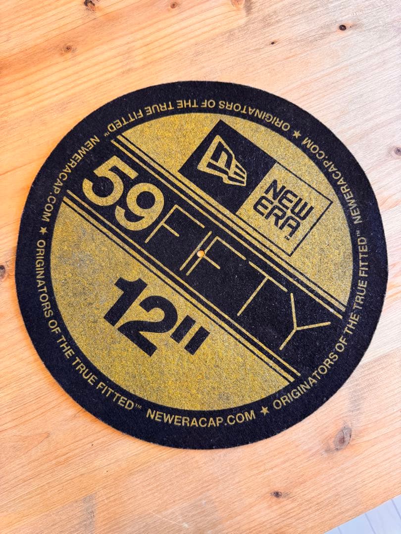 激レア　NEW ERA 59FIFTY 12インチ　スリップマット