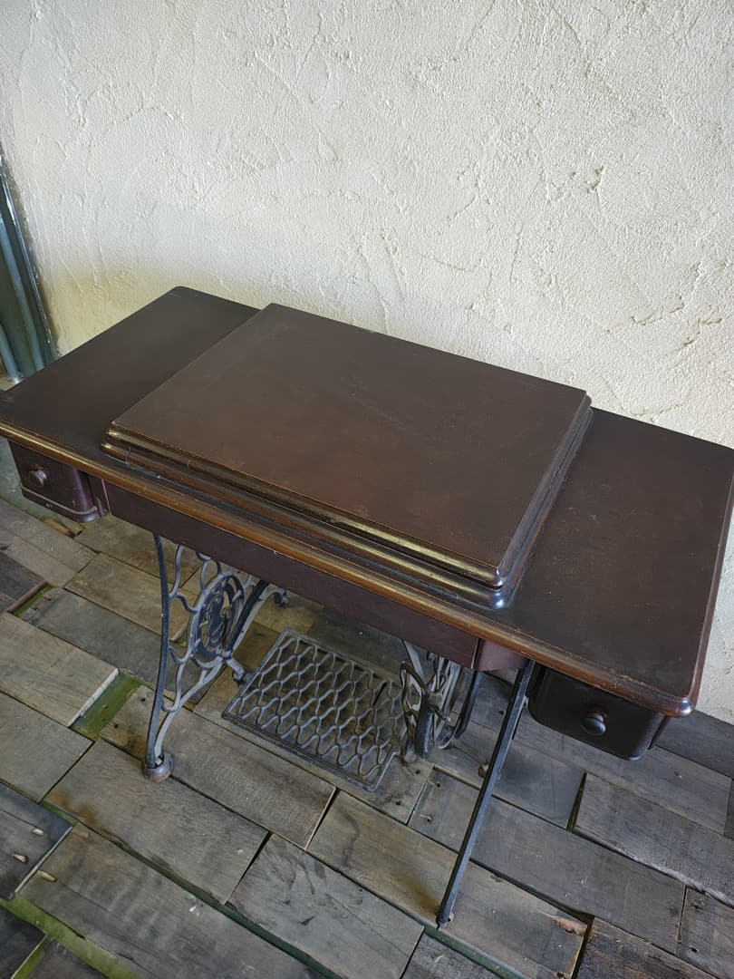 SINGER ミシンテーブル 引き出し付き　ビンテージ　M0166