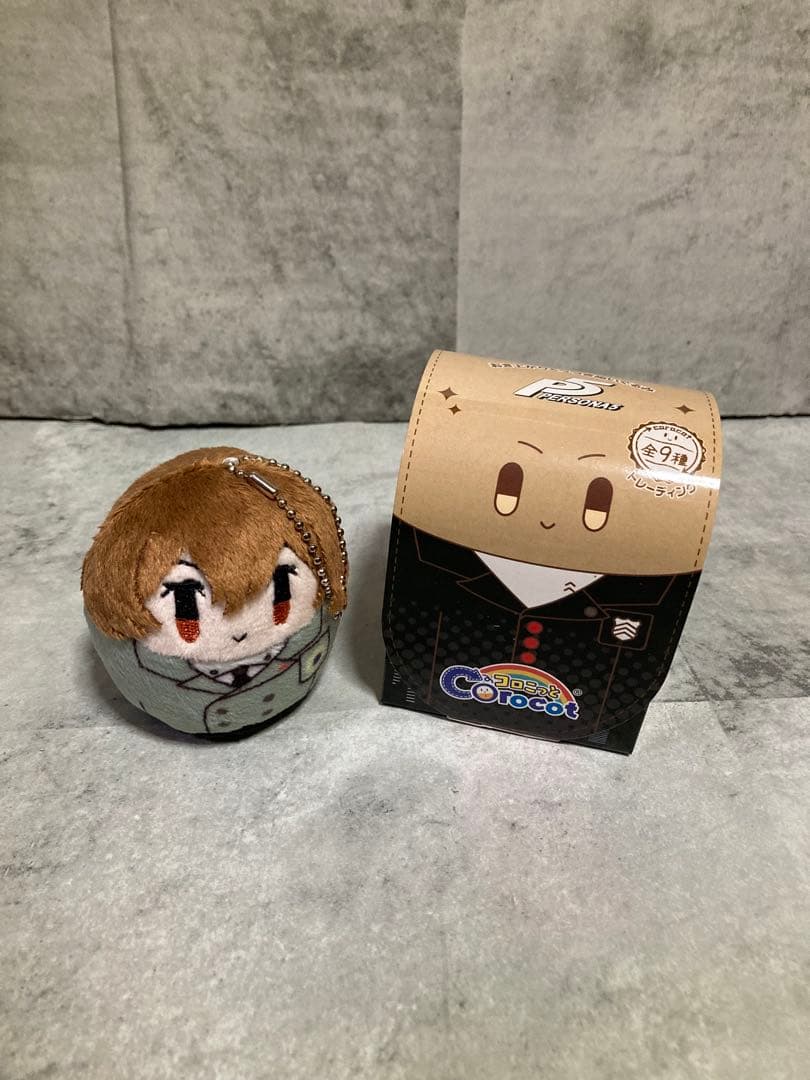 ペルソナ5 コロコット 起き上がりくっつきぬいぐるみ 明智吾郎　ホールチェーン