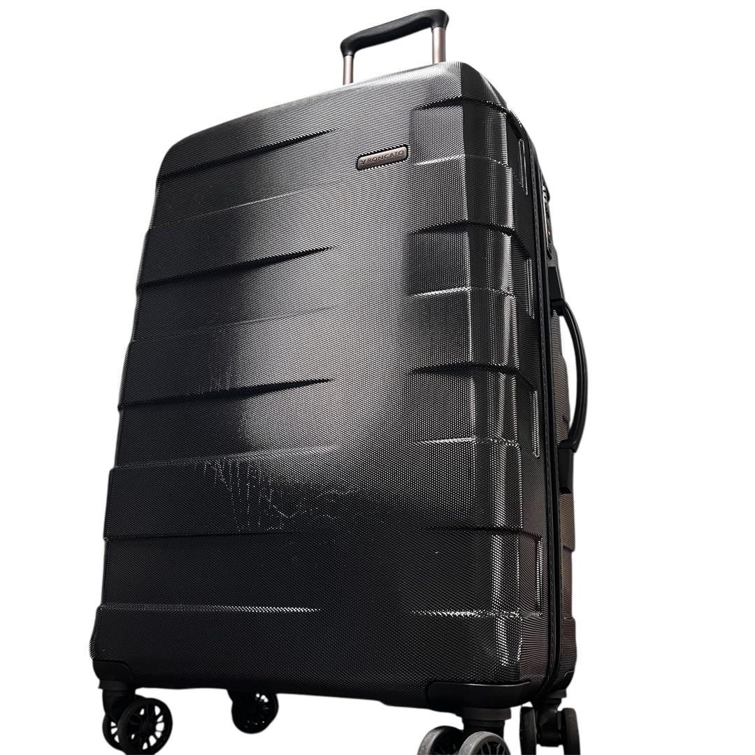 【良品】RONCATO ロンカートキャリーケース 60L 四輪 ブラック 大容量