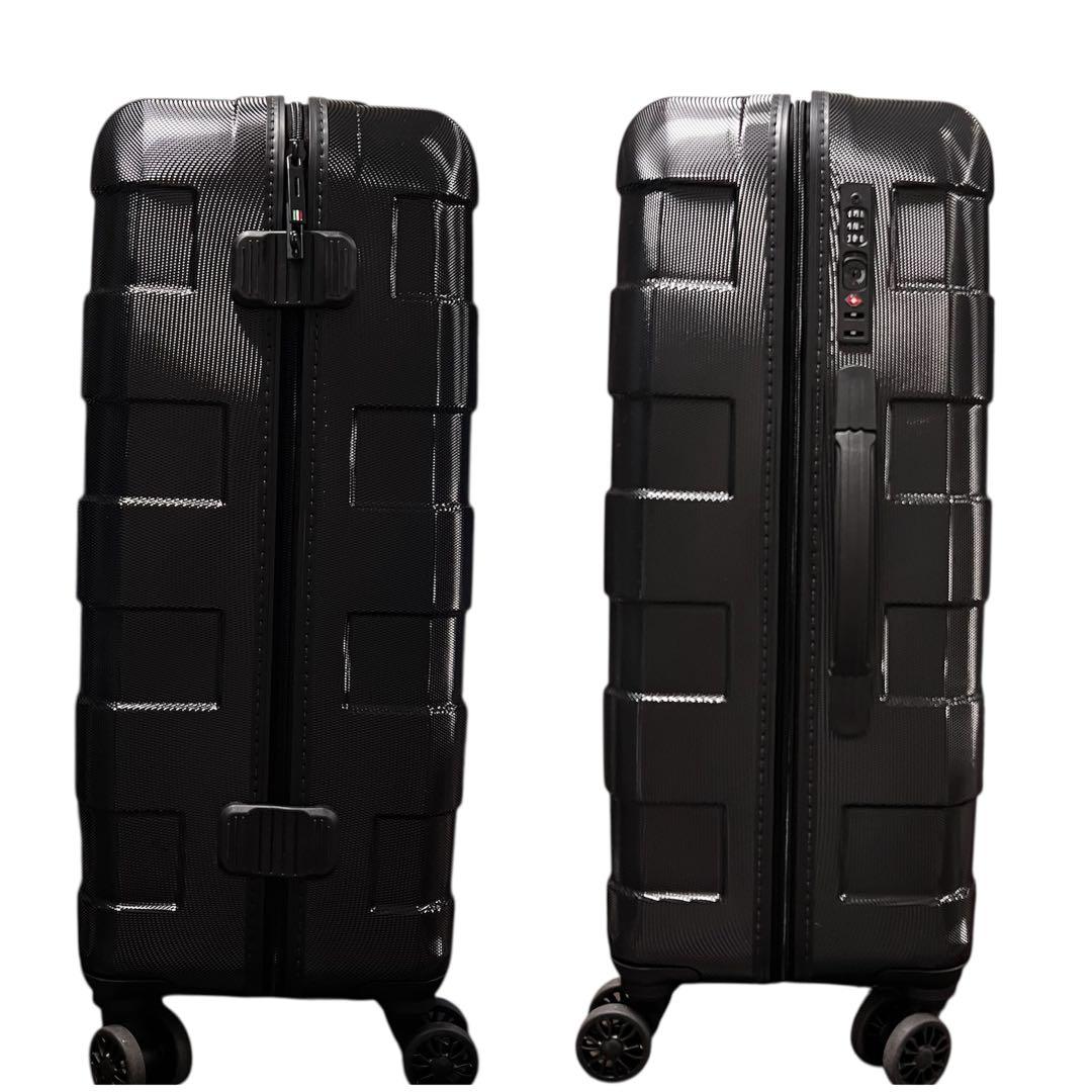 【良品】RONCATO ロンカートキャリーケース 60L 四輪 ブラック 大容量