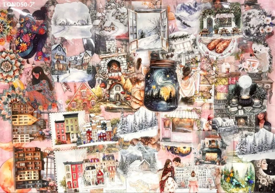 『London Gifties』50枚セット PETマステ切り売りセット　ア