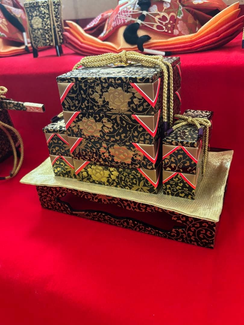 三人官女とお道具類　雛人形ひな祭り用