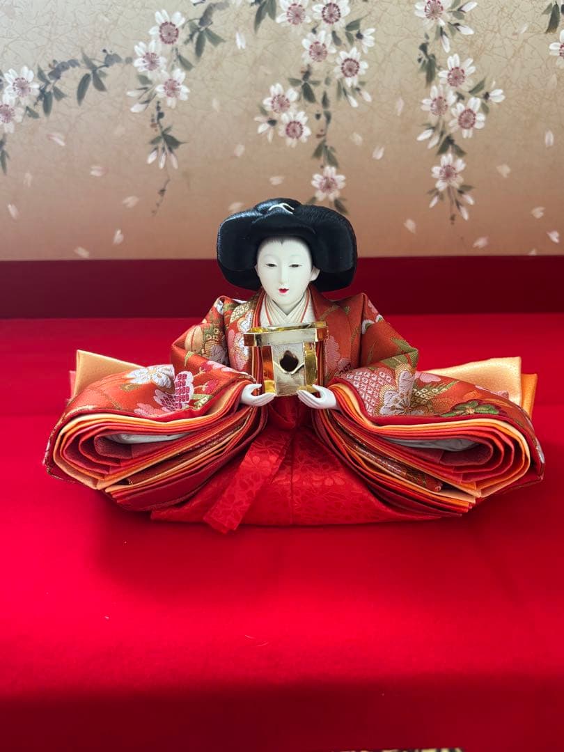 三人官女とお道具類　雛人形ひな祭り用