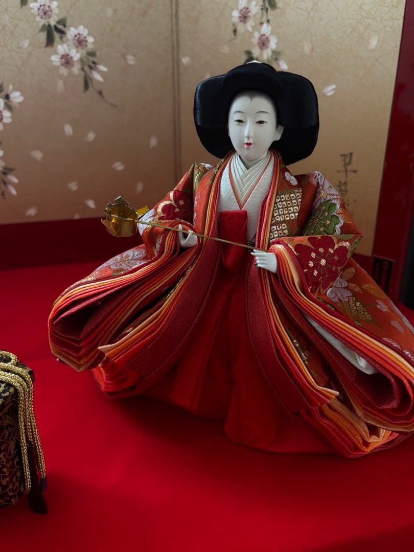 三人官女とお道具類　雛人形ひな祭り用