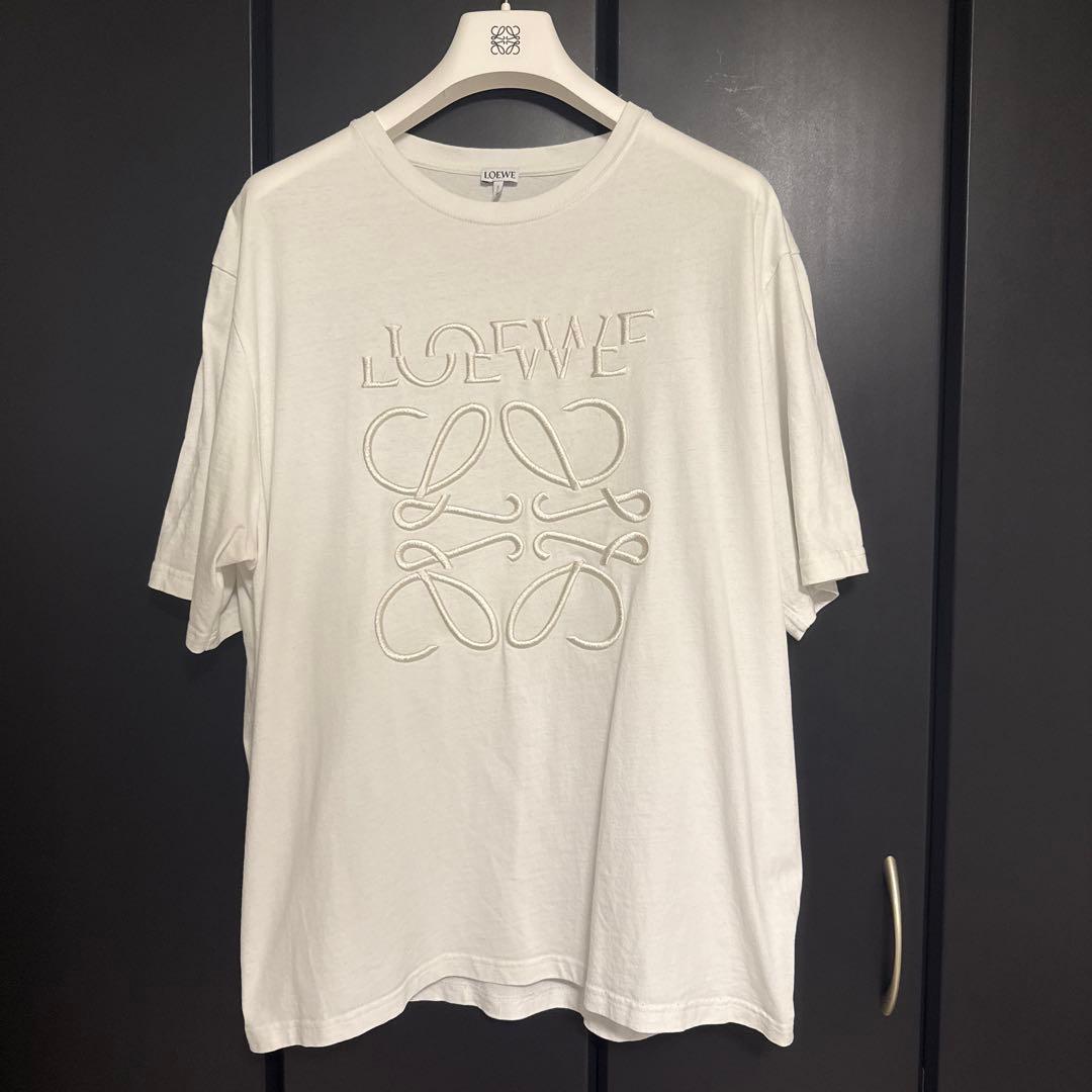 LOEWE アナグラム刺繍Tシャツ