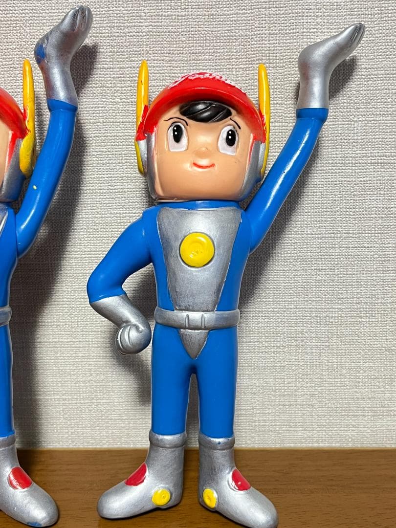 東芝 光速エスパー ソフビ ３体セット　当時物 昭和 レトロ 企業物