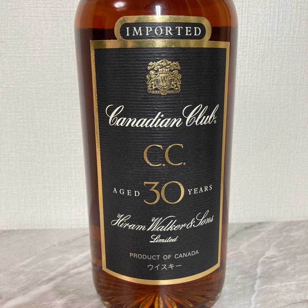 カナディアンクラブ　30年　スペシャルリザーブ　沖縄サントリー500本限定品