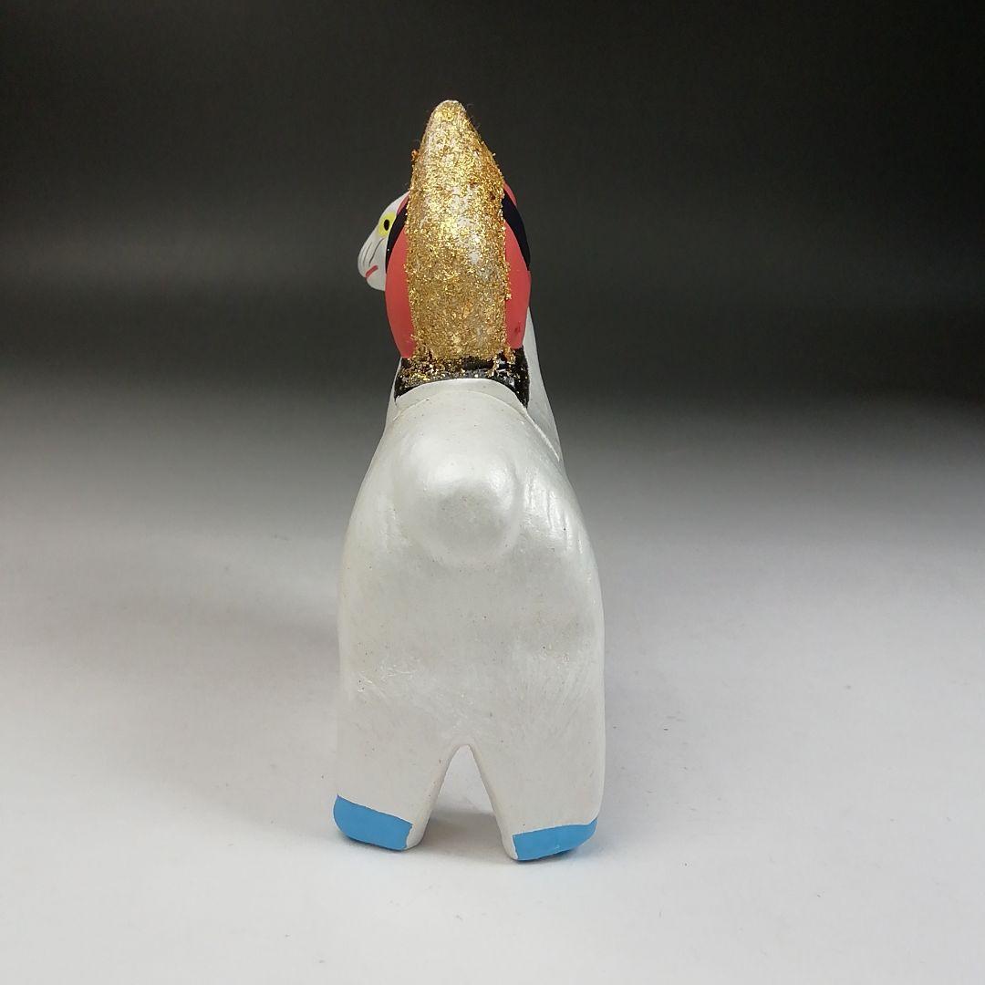 Ｗ９９　香合　『伏見人形』『六代目　丹喜 作』　共箱　茶道具