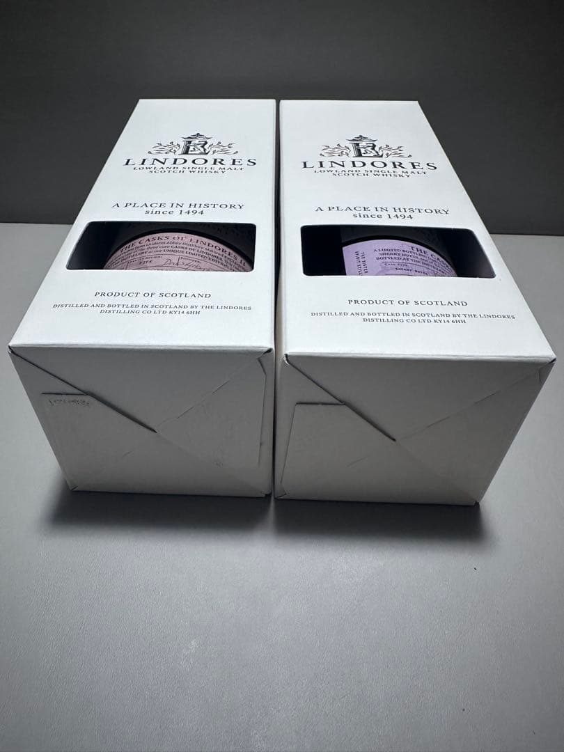 Lindores ウイスキー 2本セット