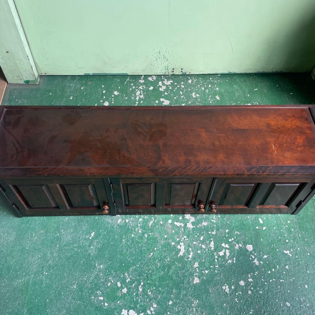 P*n様 ★北海道民芸家具 テレビ台 収納棚 リビングボード アンティーク レト