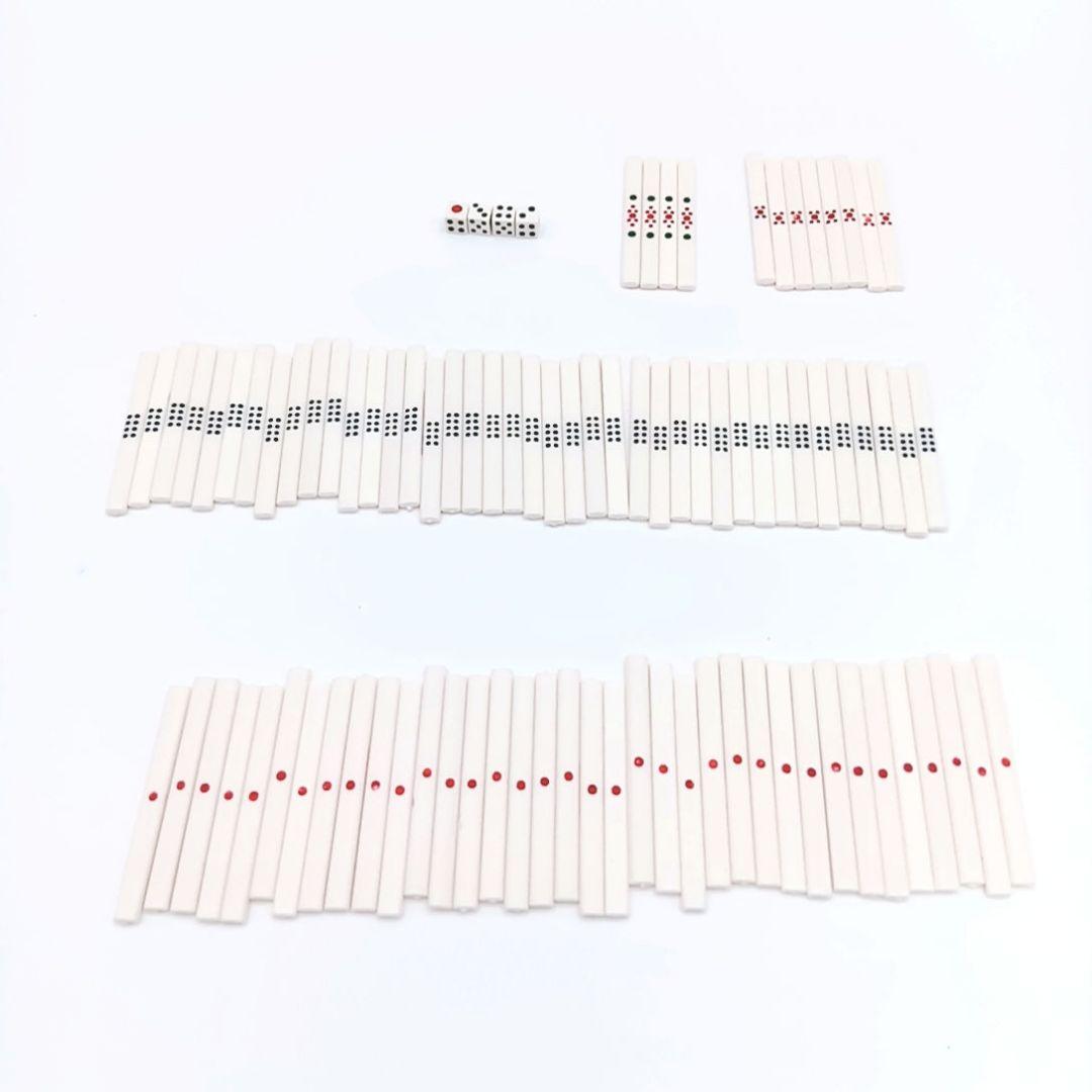 高級麻雀 麻雀牌 ダイヤ牌 背黒牌 未開封品シュリンク トランプ類税証紙付き