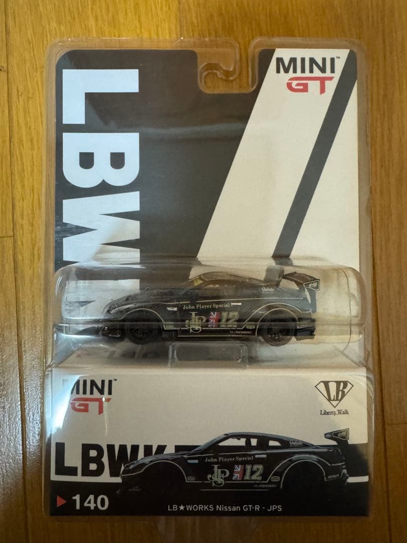 MINI GT LB★WORKS GT-R JPS リバティーウォーク LBWK