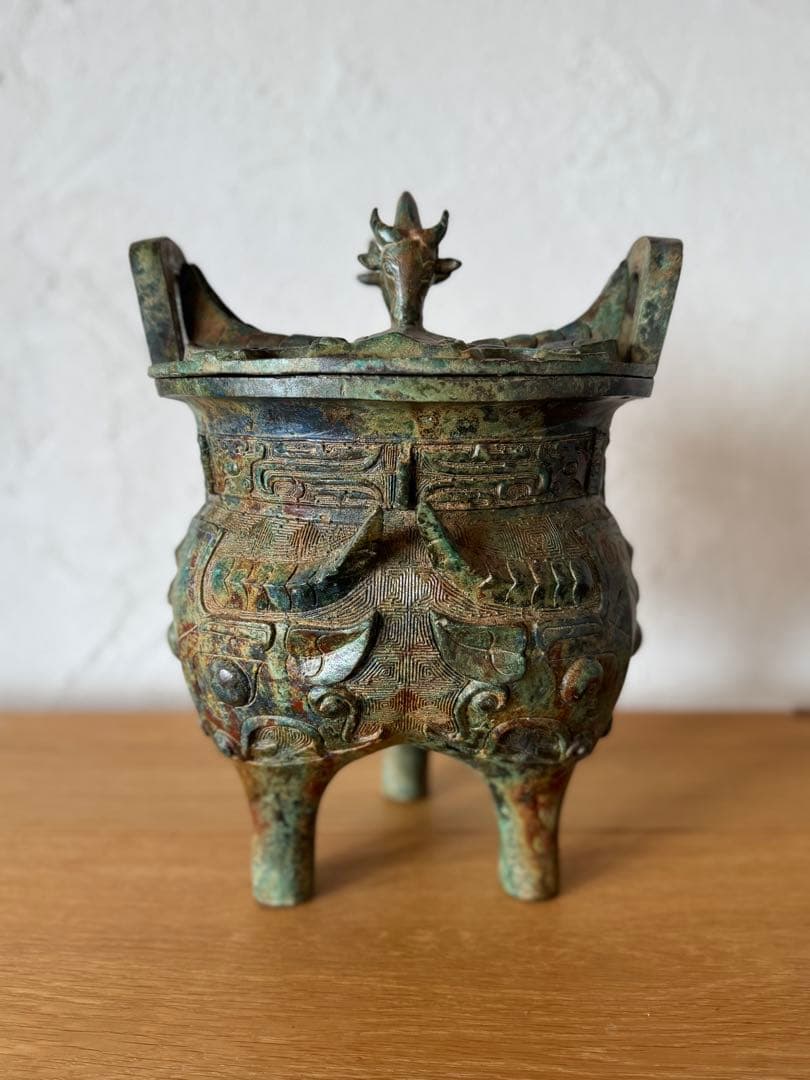 古代中国青銅器 鼎(てい) 西周後期